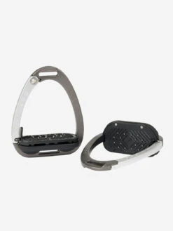 LeMieux Vector Balance Stirrups -Equestrian Supply Store lm stirrup vector balance carbonsilver hr 1 copy cf1139da d7e7 4b9c 9cc7 2f9f23da4d14