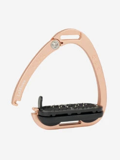 LeMieux Vector Control Stirrup -Equestrian Supply Store lm stirrup vector balance rosegold hr 7 copy