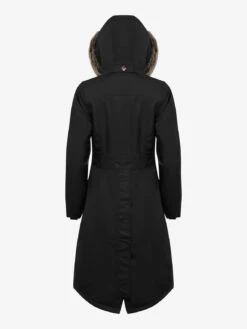 LeMieux Loire Waterproof Riding Coat -Equestrian Supply Store lm waterproofridingcoat black4 hr