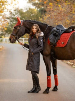 LeMieux Loire Waterproof Riding Coat -Equestrian Supply Store tracyrobertson lmwinter2022 083