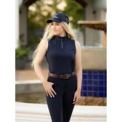 LeMieux Twilight Collection Laser Cut Sleeveless Base Layer -Equestrian Supply Store tracyrobertson twilight2022 019