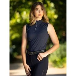 LeMieux Twilight Collection Laser Cut Sleeveless Base Layer -Equestrian Supply Store tracyrobertson twilight2022 038