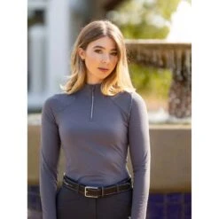 LeMieux Twilight Collection Laser Cut Longsleeve Base Layer -Equestrian Supply Store tracyrobertson twilight2022 070